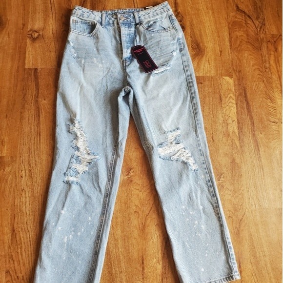 NWT No Boundaries Lightwash Super High-Rise Jeans - Picture 7 of 16